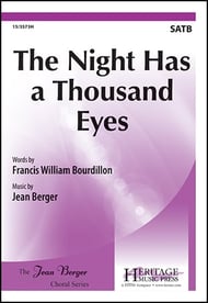 The Night Has a Thousand Eyes SATB choral sheet music cover Thumbnail